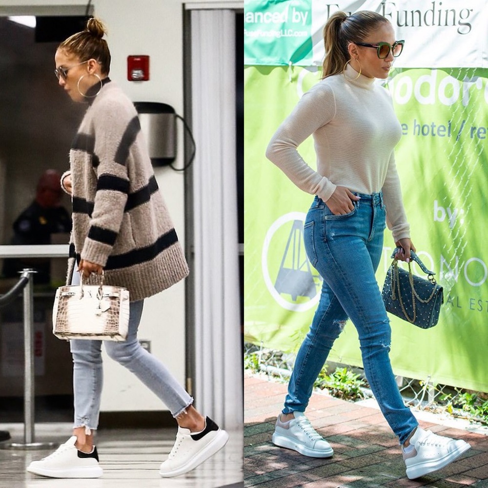 Alexander Mcqueen Larry Runway Python-Embossed Le… - image 2